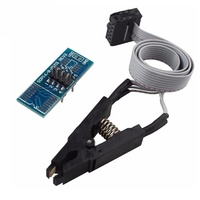 CH341 A 24 25 Série EEPROM Flash BIOS USB Programmeur Module + SOIC8 SOP8 Test Clip Pour EEPROM 93CXX / 25CXX / 24CXX