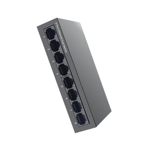Tiêu chuẩn chất lượng cao 10/100Mbps 8-Port 100M <span class=keywords><strong>Ethernet</strong></span> chuyển đổi bao gồm một bộ chuyển đổi điện - Product Image 1