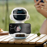 Hot Sales Smart Ai Draadloze Audio Wifi Configuratie Klok Alarm Fm Radio 5.0 Chip Bt Speaker