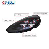 CREULI 12V Nouveau phare avant amélioré au style LED Matrix 2024 pour Panamera 970