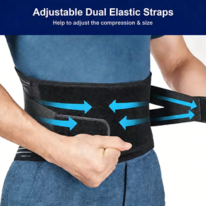 Sabuk Penyangga Pinggang Terbaik yang Dapat Disesuaikan, Bernapas, 6 Penyangga, untuk Meredakan Nyeri Punggung, Penopang Tulang Belakang, dan Penyangga Pinggang - Product Image 2