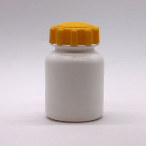 Botella de suplemento de etiqueta privada de HDPE de 225ml, Color personalizado con tapa en forma de <span class=keywords><strong>rueda</strong></span> para suplemento alimenticio <span class=keywords><strong>nutricional</strong></span>, cápsula de píldora gomosa - Product Image 1