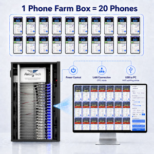 Gabinete para 200 Teléfonos Lieying con Kit Completo de Placa Base, Dispositivo de Control de Grupo de Marketing Automático, Hub USB OTG Integrado de <span class=keywords><strong>64GB</strong></span> - Product Image 2