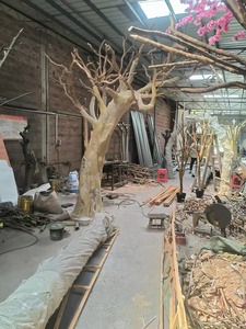 Tronco d'Albero Artificiale Artigianale, Effetto Legno Secco, per Interni ed Esterni, Giardino, Paesaggistica, Centri Commerciali, Matrimoni, Decorazioni per la Casa - Product Image 5