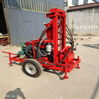 Mini-foreuse de puits d'eau de 150 m avec forage efficace pour les besoins en eau potable en zone rurale