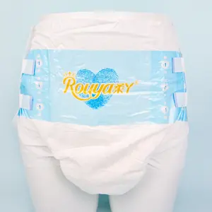 Hot Selling Super Absorbent Adult Baby Diaper Stories Abfl Disposable Diapers For Sale