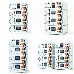 แบตเตอรี่โซลาร์แบบติดตั้งบนแร็ค 5kwh 10kwh 15kwh 20kwh แบตเตอรี่ลิเธียม 51.2v 100ah สำหรับระบบโซลาร์ไฮบริดแบบออฟกริด - Product Image 4