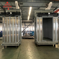 Ascenseur commercial Hitech pour 8 personnes, 450 kg - 630 kg, pour villa, appartement, centre commercial, en acier inoxydable, sans engrenage, à courant alternatif