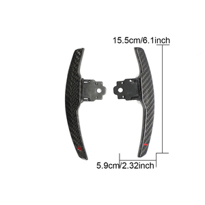 Kit de carrosserie automatique de manette de vitesse de changement de volant de fibre de carbone sèche d'ODM d'usine pour <span class=keywords><strong>BMW</strong></span> <span class=keywords><strong>M</strong></span> F87 M2 F80 M3 F82 M4 <span class=keywords><strong>F90</strong></span> M5 M6 X5M X6M - Product Image 3