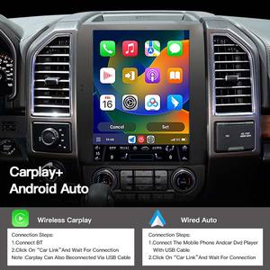 STWEI 12,1 pouces Android pour Ford F150 F250 F350 2015-2021, style Tesla, autoradio GPS, lecteur multimédia, radio, unité principale HD - Product Image 4