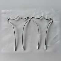 Fil de soutien personnalisé en acier inoxydable courbé à surface brillante pour soutiens-gorge, lingerie, maillots de bain, robes de soirée - Usine OEM/ODM