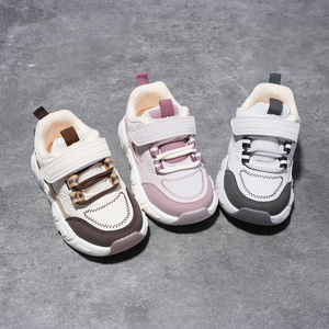 Dày Lông Windproof Ấm Trẻ Em Giản Dị Giày Mùa Đông Chống-Trượt Giày Thể Thao Giày Cho Trẻ Em Đi Bộ Unisex Chàng Trai Cô Gái Mùa Đông Giày - Product Image 3