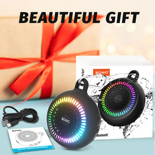 Wholesale Pocket Size Wireless Speaker Portable Mini IPX7 Waterproof Clip Travel Shower OEM ODM