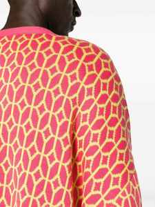 Logo personnalisé conception tricot incrusté col en V Cardigan de grande taille pull ample décontracté pour hommes, élégant lumineux pull en laine mélangée pour hommes - Product Image 4