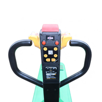 Chariot élévateur à fourches électrique de 550 mm de largeur de fourche, capacité de 2 tonnes, avec batterie au lithium pour levage et traction