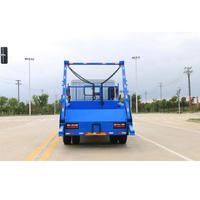 Camion à benne basculante Dongfeng de 16 tonnes, camion compacteur de déchets à conteneur amovible, prix d'usine