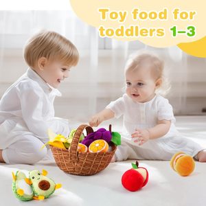 Học Tập Chơi Thiết Lập Cho Trẻ Mới Biết Đi 1-3 Sang Trọng Giả Vờ Trái Cây Phân Loại Cảm Giác Đồ Chơi Cho 6-12 Tháng Bé Cảm Giác Đồ Chơi 6-12 - Product Image 4