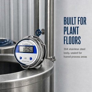 Termómetro Digital para Interiores con Sonda con Cable, Termómetro Digital de Alta Temperatura con Sensor Rápido - Product Image 3