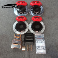 Kit de freinage de grande taille de couleur rouge GT6/GT4 6/4 pistons pour Toyota Land Cruiser 200 Fortuner Prado Lexus IS350 RCF RX300 BMW E46 E61 E70 E92