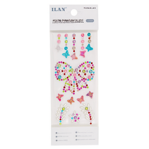 Adesivi con strass brillanti ILAN 39008-2 per decorazioni nail art - Product Image 1