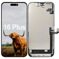 Écran LCD OEM direct usine pour iPhone 16 Plus 6,7 pouces – Affichage de téléphone portable à performance constante et commandes en gros
