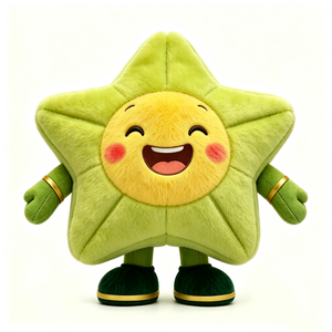 Peluche de fruta estrella personalizado, peluche de carambola, muñeco de peluche de fruta, peluche de fruta estrella - Product Image 6