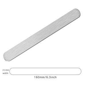 Nuovo in Stock: Bracciale Aperto a C, Materiale in Striscia Dritta di Alluminio da 15/10/6mm - Product Image 5