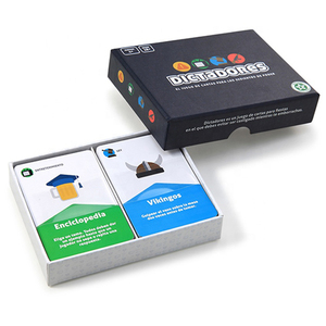 WJPC-Custom Printing Adult Trading Cards Kids Board Drinking Custom Flash Game Card