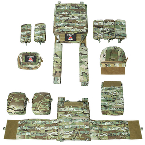 เสื้อกั๊กโพลีเอสเตอร์ 1000D แบบเต็มตัว ระบบโมลล์ สำหรับใส่แผ่นเกราะ  แบบปลดเร็ว  เสื้อกั๊กยุทธวิธี  เสื้อกั๊กยุทธวิธีแบบถอดได้ - Product Image 4