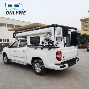 ONLYWE Camping-car tout-terrain compact en aluminium pour pick-up, avec toit relevable et quatre roues, <span class=keywords><strong>à</strong></span> <span class=keywords><strong>vendre</strong></span> - Product Image 1