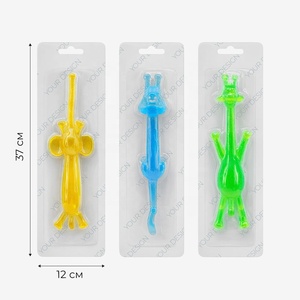 Juguete de Peluche de Animales de Safari, Elástico, Suave, Súper Estirable y Pegajoso, para Apretar y Lanzar |   OEM Personalizado EN71 MOQ 9000 - Product Image 4