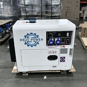 Générateur silencieux 10KW 10KVA, générateurs portables insonorisés 5KW monophasés/triphasés pour la maison, 20KW 30KW 50KW 60KW 80KW avec DJ374 Portable Di - Product Image 3