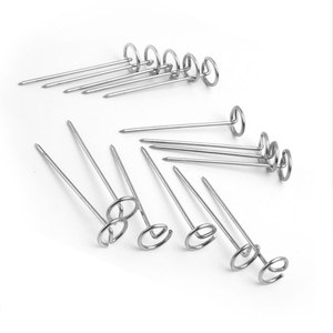 Ensemble de grilles suspendues multi-pièces en acier inoxydable pour friteuse à air et barbecue domestique - Product Image 2