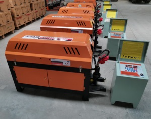 Mesin Pelurus & Pemotong Batang Baja CNC Otomatis Kecepatan Tinggi dengan Motor 7.5KW 380V Roda Baja D3 Bertenaga Gear - Product Image 6