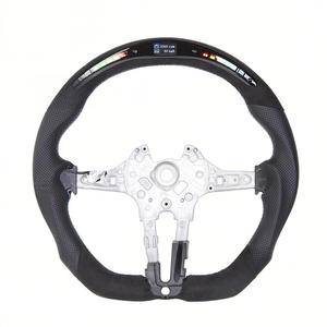 Volante LED de Carbono para <span class=keywords><strong>BMW</strong></span> <span class=keywords><strong>X4</strong></span> X5 X6 M2 M3 M4 F20 F30 F35, Descuento Directo de Fábrica en Stock - Product Image 1