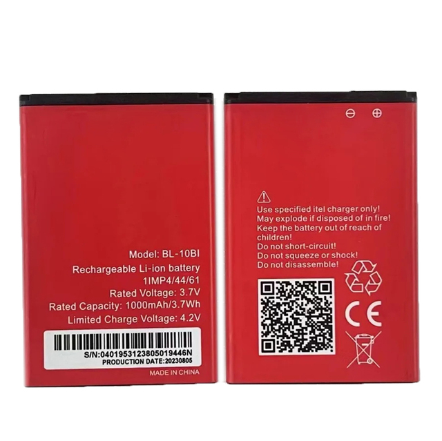 Itel Lithium Mobile Phone Battery for Itel Bl-10ci Bl-10bi Bl-11d1 Bl-15hi Bl-19c1Bl-20mi Bl-25b1 Bl-29c1 Bl-38c1 Bl-5c Battery