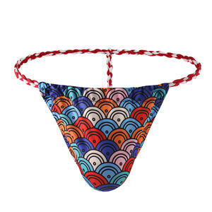 Sous-vêtement <span class=keywords><strong>japonais</strong></span> Gamensexy taille basse T-<span class=keywords><strong>String</strong></span> Exportation transfrontalière Slip Sumo pour <span class=keywords><strong>homme</strong></span> avec impression de corde attachée - Product Image 5