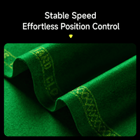 Tapis de billard professionnel PNS 520, 70% laine, tissage sergé, pour tournoi
