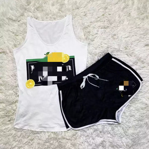 S-5XL 8 Size Summer Women Snack Printed Sleepwear Two Piece <strong>Pajamas</strong> <strong>Booty</strong> <strong>Shorts</strong> Sets - Product Image 4