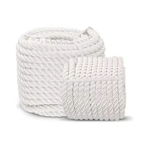 3-Strand Twisted Nylon Rope Multipurpose Rope With Weather-Resistant