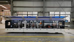 Para ZICAR, Panel de PVC automático de alta velocidad, fabricación de muebles, máquina de carpintería con función de raspado y pegado - Product Image 3