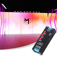 Controlador LED Lededit para tiras de luces LED que cambian de color, 1024 píxeles, carga máxima 5V/12V/24V, programable por software, control remoto CM-U, 1 canal, bajo consumo.