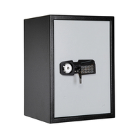 Caja Fuerte para Joyas de Gran Capacidad, Caja Fuerte Digital con Cerradura Maestra para Uso en el Hogar y la Oficina