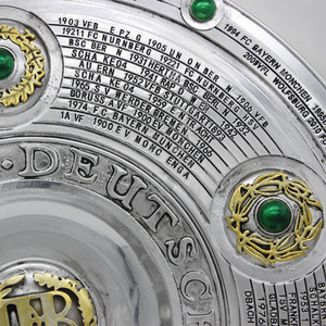 Trofeo de Fútbol de Resina de las Cinco Ligas Mayoras de la Bundesliga Europea, Escultura de la <span class=keywords><strong>Copa</strong></span> de la Liga de Campeones, Figura Coleccionable, Modelo de Recuerdo Navideño - Product Image 3