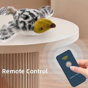 Juguete para Gatos con Alas Móviles Recargable por USB, Juguete Interactivo de Felpa con Forma de Murciélago, Juguete Automático para Gatos con Sonido, Juguete Volador con Bolsa de Catnip - Product Image 5