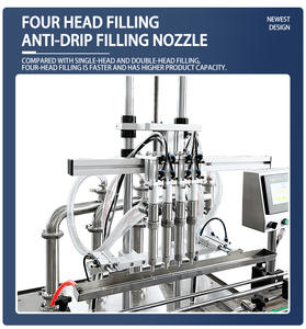 Bomba magnética automática de 6 boquillas, aceite esencial, cosméticos, jugo, botellas de <span class=keywords><strong>vino</strong></span>, máquina de Llenado de líquidos - Product Image 3