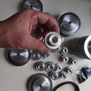 모터 폴리 우레탄 고무 벨트 풀리 2GT28 톱니 볼록 기어 홈 폭 7 mm 11 mm 구동 휠이있는 BF 타입 - Product Image 6