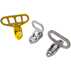 درج قابل للطي كبير وثقيل من الفولاذ المصبوب المجلفن غير قابل للانزلاق لحاويات الشحن والشاحنات والمقطورات - Product Image 4