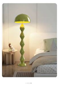Lampe sur pied LED Boyid au design moderne en forme de <span class=keywords><strong>champignon</strong></span>, abat-jour créatif en fer <span class=keywords><strong>rouge</strong></span>, pour salon, chambre, bureau, jardin, base E27 - Product Image 5