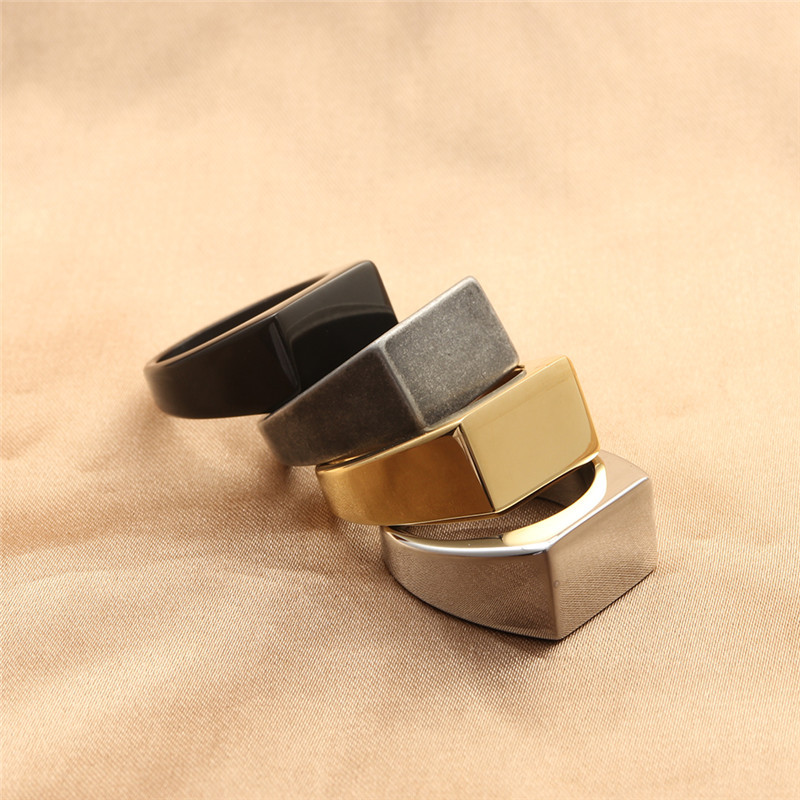12mm wide silver sandblasted surface (US size)